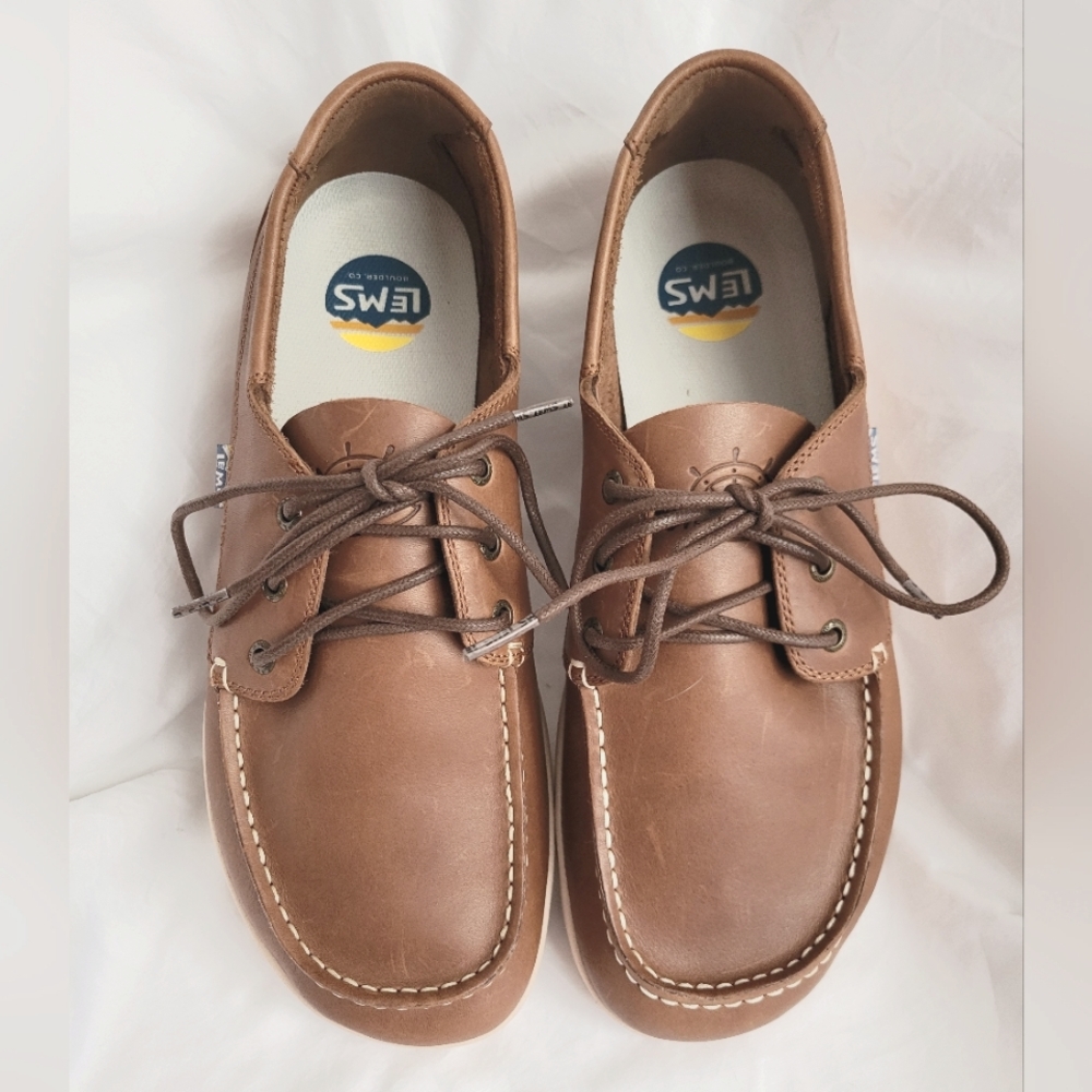 Lems Men's Mariner, Brown, 12